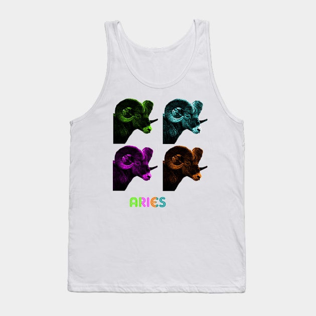 Aries Tank Top by CarolineArts